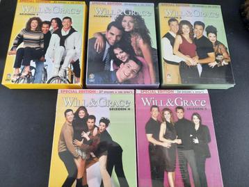 5 x dvd box  Will & Grace  ( nieuw , sealed ) beschikbaar voor biedingen
