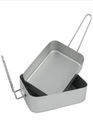ZGAN! Bo-Trail Pannenset Gamelle 2-delig Aluminium €10,99 beschikbaar voor biedingen
