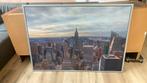 New York Schilderij met lijst, Huis en Inrichting, Ophalen, Gebruikt, 125 cm of meer, Schilderij