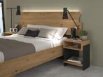 Doze 2-persoonsbed - Eikenkleur, Huis en Inrichting