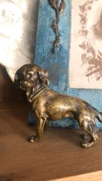 Hondje van brons, Antiek en Kunst, Antiek | Koper en Brons, Ophalen of Verzenden, Brons