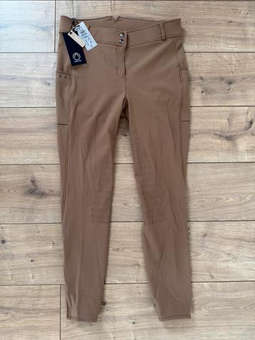 Nieuwe montar paardrijbroek megan 36 40 camel siliconen beschikbaar voor biedingen
