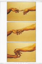 Handdruk - Een vreemd knakker (Michelangelo) Joost Veerkamp, Ongelopen, Ophalen of Verzenden, Cultuur en Media, 1980 tot heden
