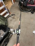 Complete Vishengel Set - Reel en Hengel, Watersport en Boten, Hengelsport | Algemeen, Ophalen of Verzenden, Zo goed als nieuw