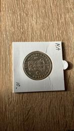 1 gulden 1952 Nederlandse Antillen, Ophalen of Verzenden, Koningin Juliana, 1 gulden, Zilver