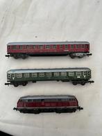 Mini trix trein compleet, Ophalen of Verzenden, Zo goed als nieuw, Gelijkstroom, Trix