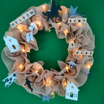 Sinterklaas krans beschikbaar voor biedingen