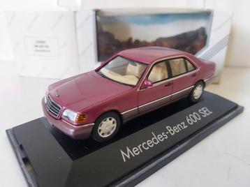 Herpa 070003 Mercedes-Benz 600 SEL V12 1991 beschikbaar voor biedingen