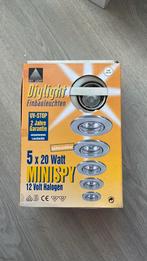 Diylight inbouw spots chrome, 12 Volt Halogeen, Cd's en Dvd's, Cassettebandjes, Ophalen of Verzenden, Zo goed als nieuw, Overige genres