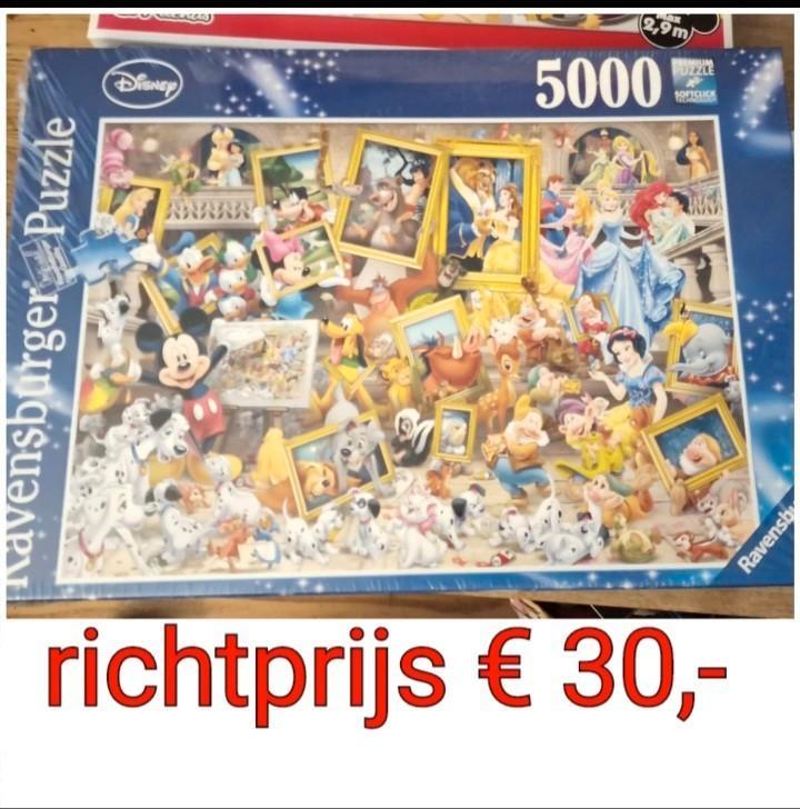 Disney puzzels, Hobby en Vrije tijd, Denksport en Puzzels, Zo goed als nieuw, Ophalen of Verzenden