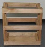 Houten kratje cadeauverpakking voor 2 (wijn) flessen, Ophalen of Verzenden, Nieuw, Overige gebieden, Overige typen