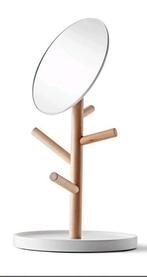 IKEA PS 2014 make up spiegel met sieraden boom, Minder dan 50 cm, Rond, Ophalen of Verzenden, Zo goed als nieuw