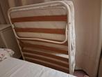 Logeerbed opklapbed, Eenpersoons, Zo goed als nieuw, 80 cm, 190 cm of minder