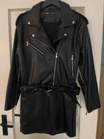 Nep leren jurk Zara, Maat 38/40 (M), Nieuw, Ophalen of Verzenden, Boven de knie