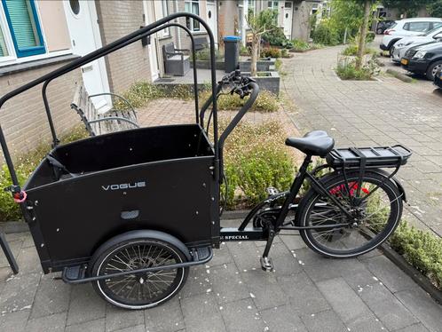 Elektrische bakfiets, Fietsen en Brommers, Fietsen | Bakfietsen, Zo goed als nieuw, Overige merken, 4 kinderen of meer, Ophalen