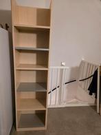 Hoge eiken kast met 6 schappen - 51,5x32,5x200cm, Ophalen