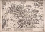 BURG Slag bij Terborg 31 maart 1584 Kopergr. Fr. Hogenberg, Antiek en Kunst, Kunst | Etsen en Gravures, Ophalen of Verzenden