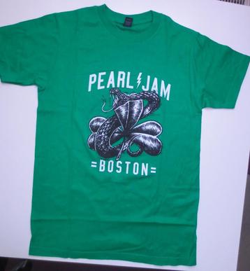Pearl Jam T shirt Boston shows 1991-2018, small beschikbaar voor biedingen
