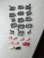 15 paarden en 9 varkens ho/1;87, Hobby en Vrije tijd, Modeltreinen | H0, Overige merken, Natuur, Gelijkstroom of Wisselstroom