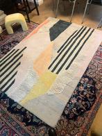Gekleurd vloerkleed met verschillende patronen (wol/viscose), Ophalen, 150 tot 200 cm, 200 cm of meer, Zo goed als nieuw