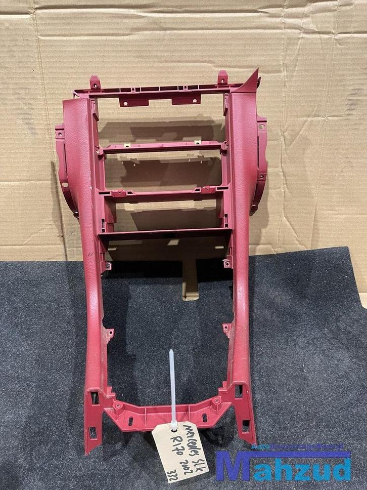 MERCEDES SLK R170 Rood middenconsole armsteun, Auto-onderdelen, Dashboard en Schakelaars, Mercedes-Benz, Gebruikt, Ophalen of Verzenden