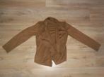 Enjoy Bruin/Beige Jasje Met Suede Look Maat L (NIEUW), Maat 38/40 (M), Beige, Enjoy, Nieuw