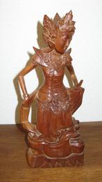 vintage Balinese  vrouw houtsnijwerk izgs, Antiek en Kunst, Kunst | Beelden en Houtsnijwerken, Ophalen of Verzenden