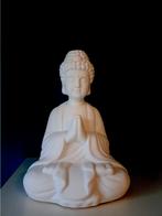 Wit Boeddha beeldje 21 cm hoog, Nieuw, Ophalen
