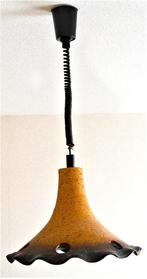 Vintage hanglamp keramiek, Ophalen, Overige materialen, Gebruikt, Vintage
