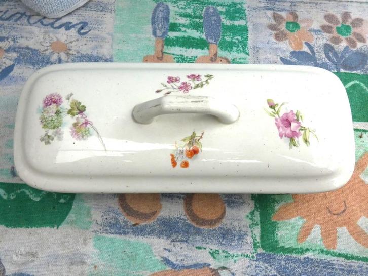 oud kammenbakje/ kammenbak porselein/ zeepbakje, Antiek en Kunst, Antiek | Keramiek en Aardewerk, Ophalen of Verzenden