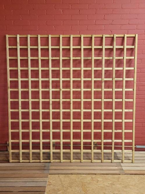 Tuin trellis schermen diverse maten altijd binnen gebruikt, Tuin en Terras, Tuinschermen, Gebruikt, Hout, 150 tot 200 cm, 150 tot 200 cm
