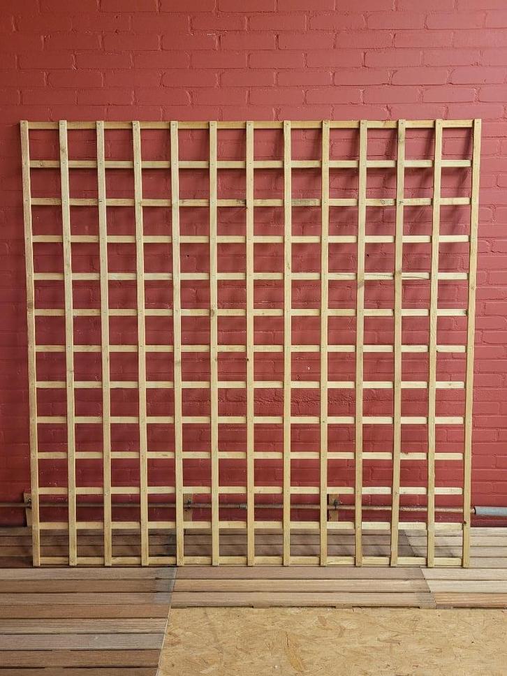 Tuin trellis schermen diverse maten altijd binnen gebruikt, Tuin en Terras, Tuinschermen, Gebruikt, Hout, 150 tot 200 cm, 150 tot 200 cm