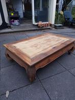 Oosterse opium salontafel, Gebruikt, Oosters, Minder dan 50 cm, Rechthoekig