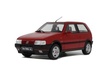 FIAT UNO TURBO IE ROOD  1990 OTTO MOBILE  SCHAAL 1/18 OT487 beschikbaar voor biedingen