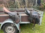 2x paardenzadel, Ophalen of Verzenden, Gebruikt, Recreatie