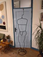 Vintage IKEA dressboy van zwart metaal., Huis en Inrichting, Ophalen