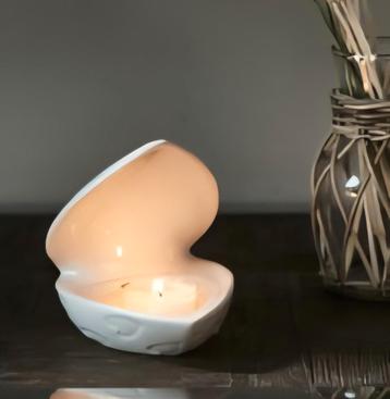 Rivièra maison rustic rattan vase & RM heart votive  beschikbaar voor biedingen