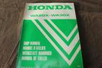 Honda WA20X WA30X 1983 waterpump shop manual, Ophalen of Verzenden, Honda
