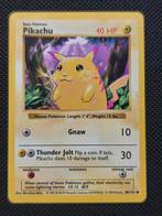 Pikachu 58/102 Shadowless Base Set, Hobby en Vrije tijd, Verzamelkaartspellen | Pokémon, Ophalen of Verzenden, Zo goed als nieuw