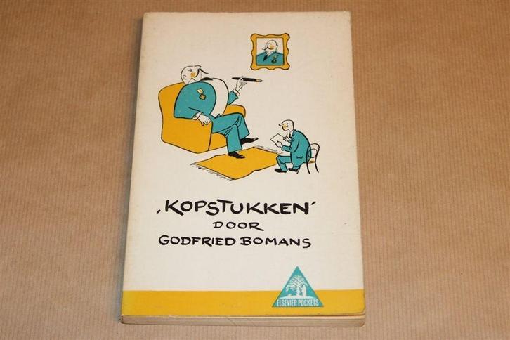 Kopstukken — Godfried Bomans en Jo Spier [1960], Boeken, Literatuur, Gelezen, Ophalen of Verzenden