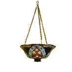 Franse Art Nouveau Majolica hang bloempot, begin 20e eeuw, Antiek en Kunst, Antiek | Keramiek en Aardewerk, Ophalen of Verzenden