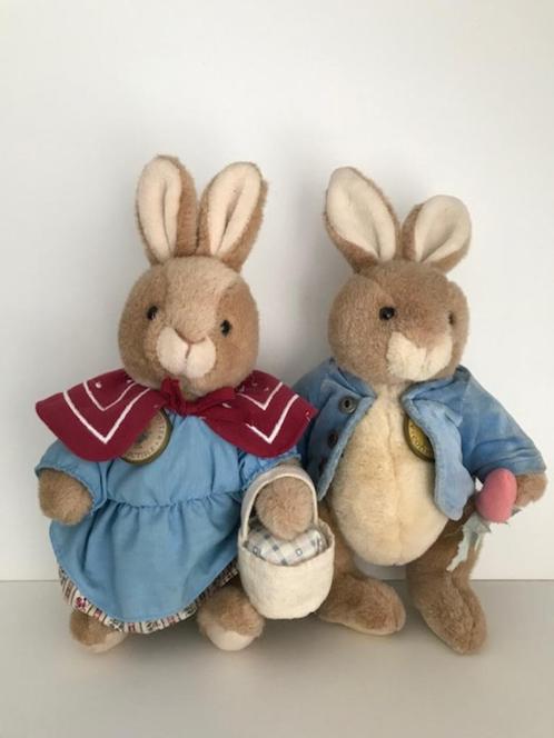Peter Rabbit Eden knuffels 2 stuks., Kinderen en Baby's, Speelgoed | Knuffels en Pluche, Overige typen, Ophalen of Verzenden