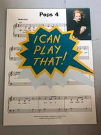 I Can Play That! Pops 4 Bladmuziek, Overige soorten, Ophalen of Verzenden, Zo goed als nieuw, Piano