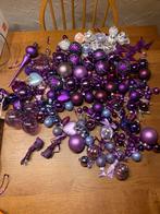 Paarse kerstboom versiering, Diversen, Kerst, Ophalen, Gebruikt