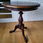 wijntafeltje, bijzettafeltje, tafeltje, Huis en Inrichting, Ophalen, 50 tot 100 cm, Rond, Zo goed als nieuw