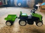 Elektrische Tractor met Aanhanger, Kinderen en Baby's, Speelgoed | Buiten | Voertuigen en Loopfietsen, Ophalen of Verzenden, Gebruikt