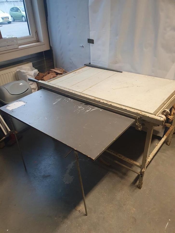 Papiersnijder / Hefboomsnijder, Grote snijoppervlakte, Doe-het-zelf en Verbouw, Gereedschap | Overige machines, Gebruikt, Ophalen