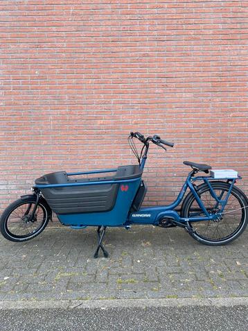 Winora FUB 2 bakfiets 2024 51cm 400w (2401km) - NIEUWSTAAT beschikbaar voor biedingen