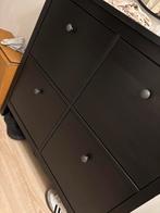 Zwarte Schoenenkast - 4 Vakken, Huis en Inrichting, Ophalen of Verzenden, Gebruikt