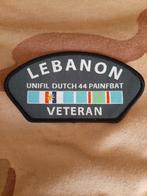 Libanon veteraanen embleem, Verzamelen, Militaria | Algemeen, Verzenden, Landmacht, Nederland, Embleem of Badge